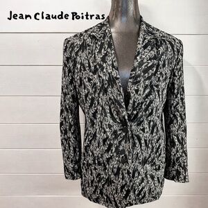 VINTAGE BLAZER JEAN-CLAUDE POITRAS – SIZE 8